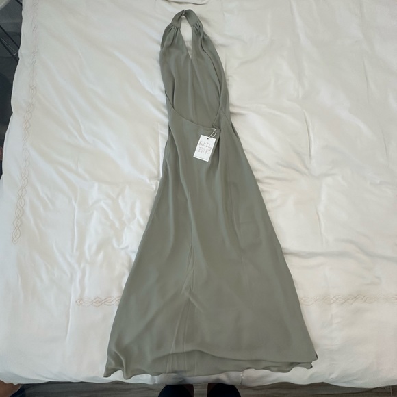 Show Me Your MuMu Jasmine Halter Midi Dress - Picture 3 of 3